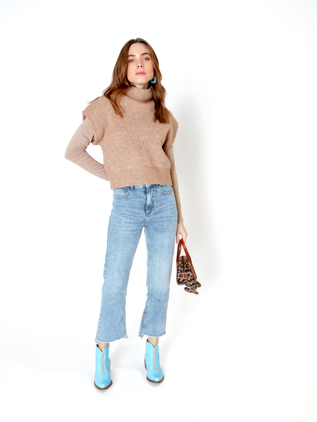 Botín Agustina Verde Pistacho