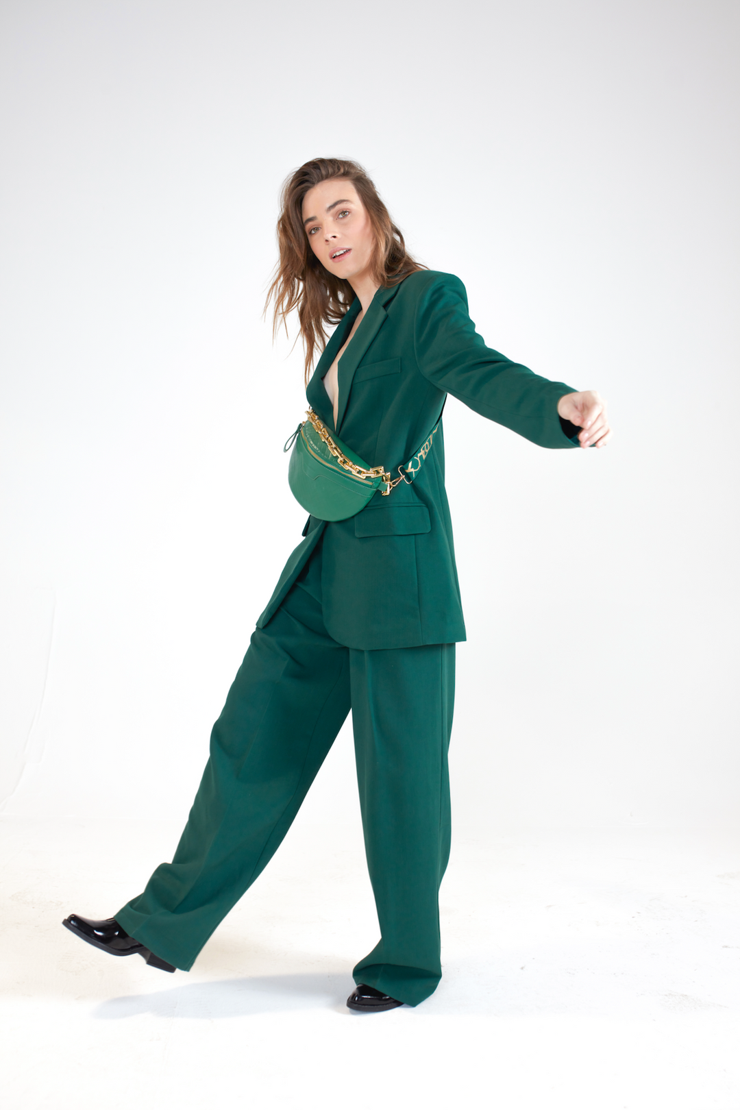 Botín Agustina Verde Pistacho