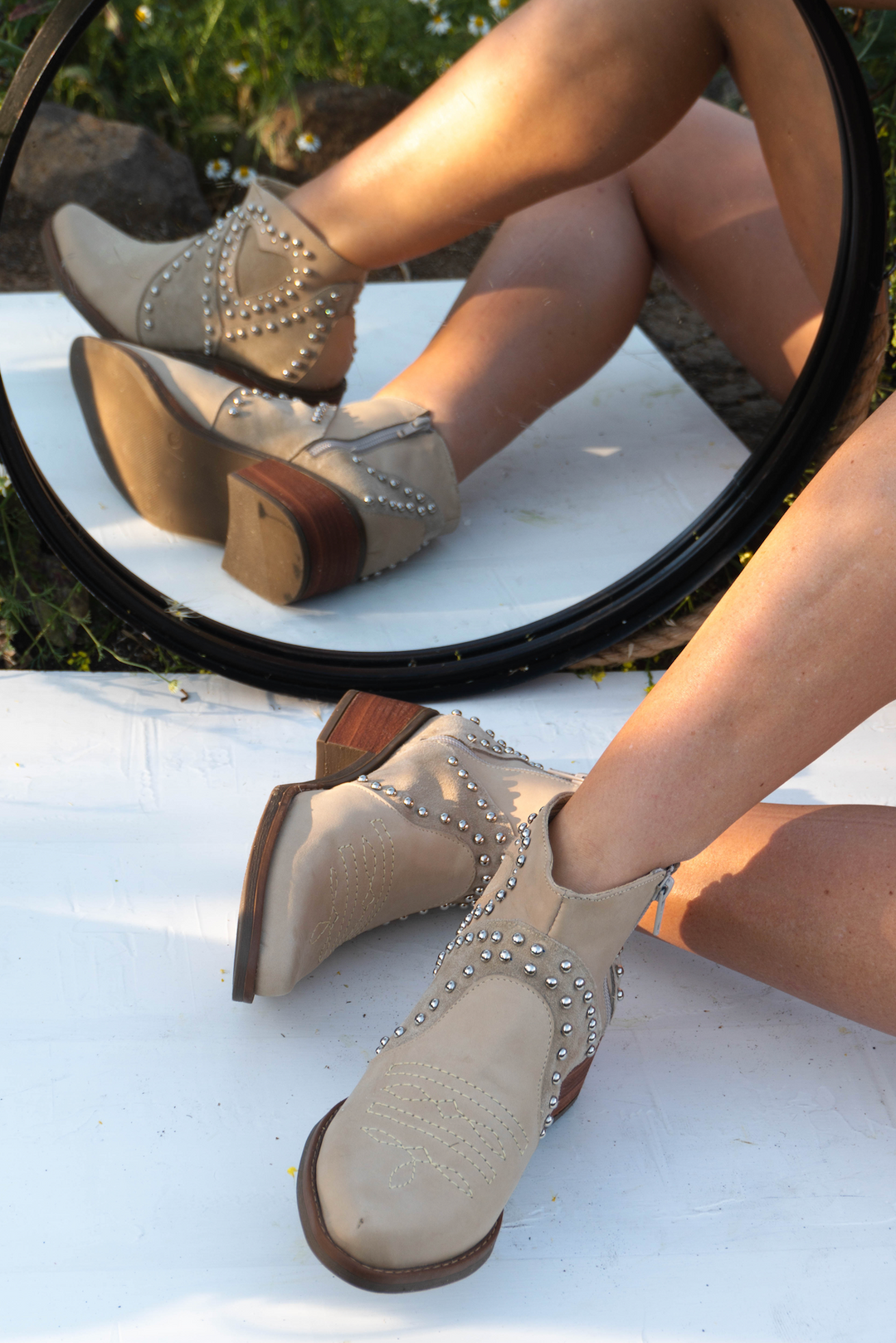 Botín Bernarda Beige