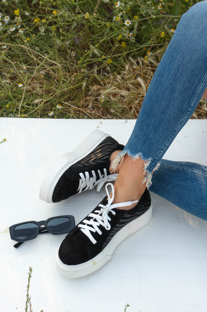 Zapatilla Josefa Negro