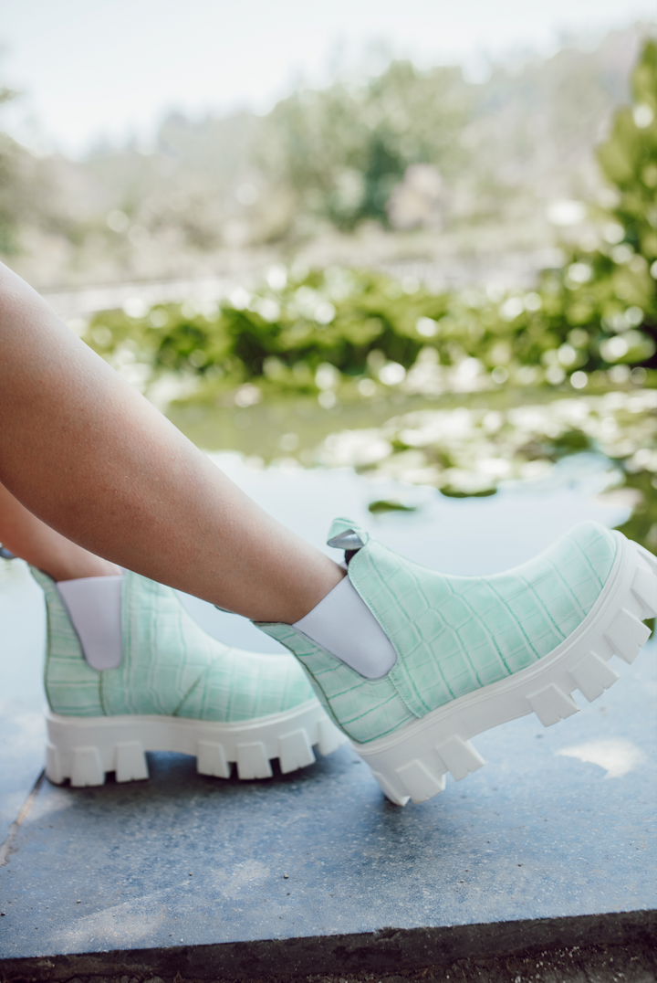 Botín Passi Verde Crocs